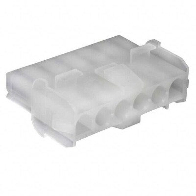 6 Rectangular Connectors - Housings Receptacle Natural - 1