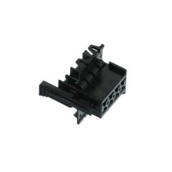 8 Rectangular Connectors - Housings Receptacle Black 0.197