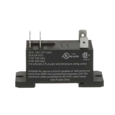 General Purpose Relay DPST-NO (2 Form A) 12VDC Coil Chassis Mount - 2