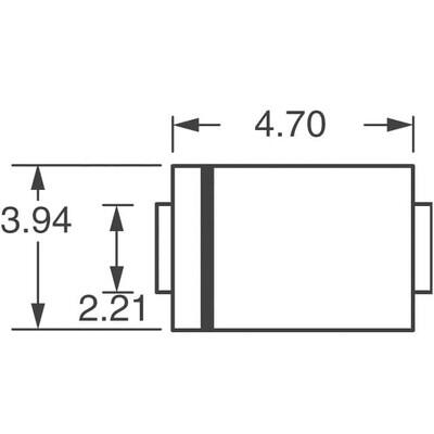 9.2V Clamp 65.2A Ipp Tvs Diode Surface Mount SMB - 3