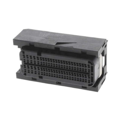96 Rectangular Connectors - Housings Receptacle Black 0.118