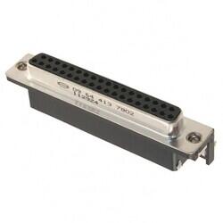 37 Position D-Sub Receptacle, Female Sockets Connector - HARTING