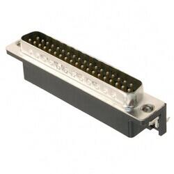 37 Position D-Sub Plug, Male Pins Connector - HARTING