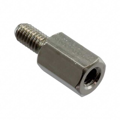 Hex Standoff Threaded M2.5 Brass 0.354