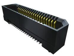 98 Position Connector Socket, Outer Shroud Contacts Surface Mount Gold - Samtec Inc.