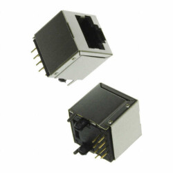 Jack Modular Connector 8p8c (RJ45, Ethernet) Vertical Shielded - Assmann WSW Components