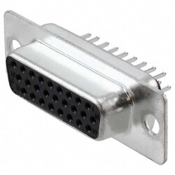 26 Position D-Sub, High Density Receptacle, Female Sockets Connector - Assmann WSW Components