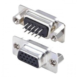 26 Position D-Sub, High Density Receptacle, Female Sockets Connector - Assmann WSW Components