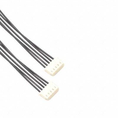 5 Position Cable Assembly Rectangular Socket to Socket 0.500' (152.40mm, 6.00
