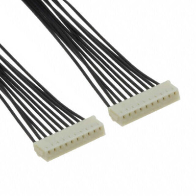 10 Position Cable Assembly Rectangular Socket to Socket 0.167' (50.80mm, 2.00