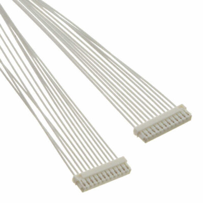 12 Position Cable Assembly Rectangular Socket to Socket 0.667' (203.20mm, 8.00