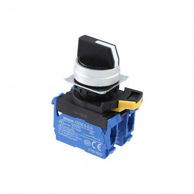 Selector Switch 3 Position DPST-NO 10A (AC/DC) 120 V Panel Mount - 1