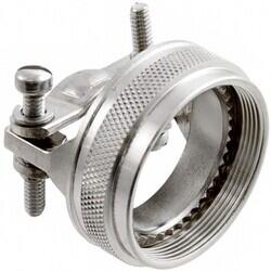 Silver Connector Cable Clamp 23 - Amphenol PCD