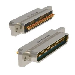 51 Position D-Type, Micro-D Receptacle, Female Sockets Connector - Omnetics