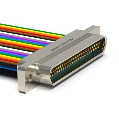 D-Sub Cable Assembly D-Type, Micro-D Multiple, Individual 1.50' (457.20mm) Receptacle, Female Sockets to Individual Wire Leads Unshielded - 1