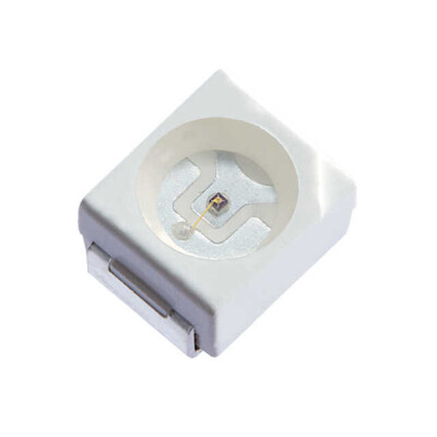 Red 625nm LED Indication - Discrete 2.2V 2-PLCC - 1