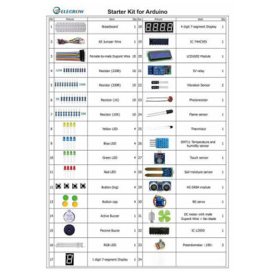 Elecrow Starter Kit for Arduino - 2