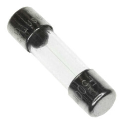 1 A 250 V AC DC Fuse Cartridge, Glass Requires Holder 5mm x 20mm - SCHURTER Inc.