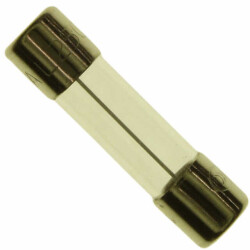 6.3 A 250 V AC DC Fuse Cartridge, Glass Requires Holder 5mm x 20mm - SCHURTER Inc.
