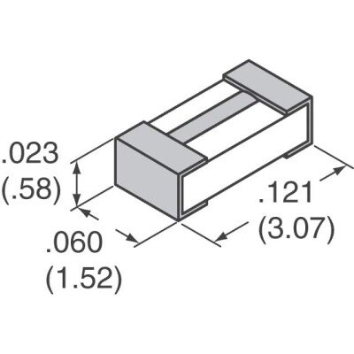 4 A 125 V AC 63 V DC Fuse Board Mount (Cartridge Style Excluded) Surface Mount 1206 (3216 Metric) - 2