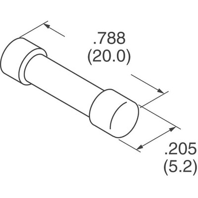 5A 250V AC DC Fuse Cartridge, Glass Holder 5mm x 20mm - 2