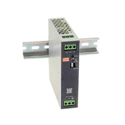 AC or DC DIN Rail Power Supply 1 Output 24V 5A - 1