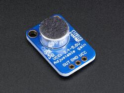 Adafruit 1063 - Electret Microphone Amplifier - MAX4466 with Adjustable Gain - Adafruit Industries LLC