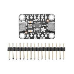 Adafruit 1085 - ADS1115 16-Bit ADC - 4 Channel with Programmable Gain Amplifier - STEMMA QT / Qwiic - 1