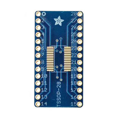 Adafruit 1208 - SMT Breakout PCB for SOIC-28 or TSSOP-28 - 3 Pack! - 1