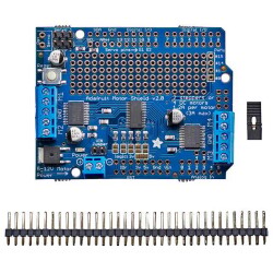 Adafruit 1438 - Motor/Stepper/Servo Shield for Arduino v2 Kit - v2.3 - Adafruit Industries LLC