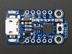 Adafruit 1500 - Trinket - Mini Microcontroller - 3.3V Logic - MicroUSB - 3