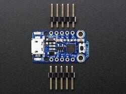 Adafruit 1500 - Trinket - Mini Microcontroller - 3.3V Logic - MicroUSB - 4