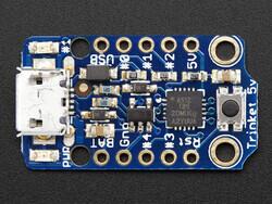 Adafruit 1501 - Trinket - Mini Microcontroller - 5V Logic - 3