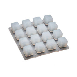 Adafruit 1611 - Silicone Elastomer 4x4 Button Keypad - for 3mm LEDs - Adafruit Industries LLC