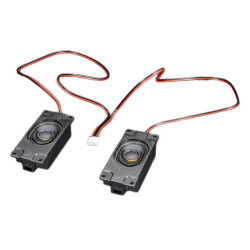 Adafruit Stereo Enclosed Speaker Set - 3W 4 Ohm - Adafruit Industries LLC