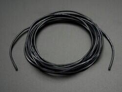 26 AWG Hook-Up Wire Black 600V 6.56' (2.00m) - Adafruit Industries LLC