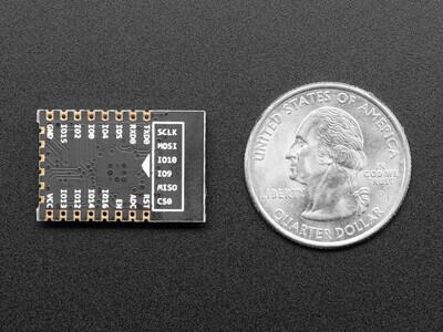 WiFi 802.11b/g/n Transceiver Module 2.4GHz ~ 2.5GHz Integrated, Trace Surface Mount - 3