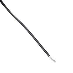 Adafruit 2517 - Silicone Cover Stranded-Core Wire - 25ft 26AWG - Black - 1