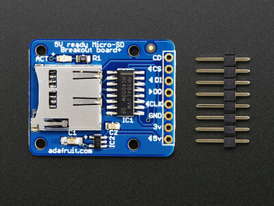 Adafruit 254 - MicroSD card breakout board+ - 2