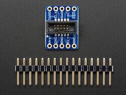 Adafruit 2743 - SWD (2x5 1.27mm) Cable Breakout Board - 3