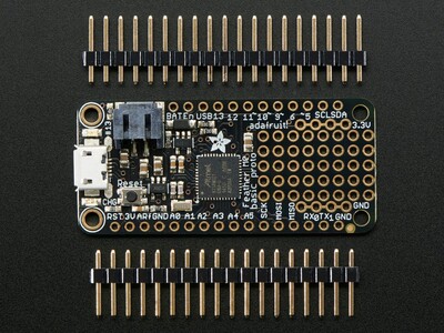 Adafruit 2772 - Feather M0 Basic Proto - ATSAMD21 Cortex M0 - 2