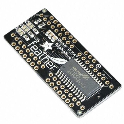 Adafruit 3089 - 14-Segment Alphanumeric LED FeatherWing - STEMMA QT / Qwiic - 1
