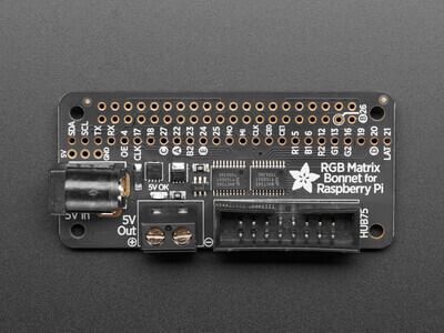 Adafruit 3211 - RGB Matrix Bonnet for Raspberry Pi - 3