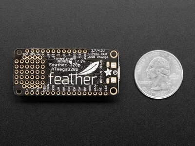 Adafruit 3458 - Feather 328P - Atmega328P 3.3V @ 8 MHz - 5