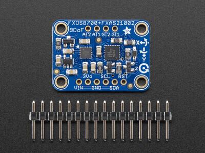 Adafruit 3463 - Precision NXP 9-DOF Breakout Board - FXOS8700 + FXAS21002 - 2