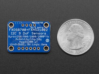 Adafruit 3463 - Precision NXP 9-DOF Breakout Board - FXOS8700 + FXAS21002 - 3