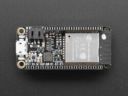 Adafruit 3619 - Assembled Adafruit HUZZAH32 – ESP32 Feather Board - with Stacking Headers - 3
