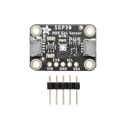 Adafruit 3709 - Adafruit SGP30 Air Quality Sensor Breakout - VOC and eCO2 - STEMMA QT / Qwiic - 1