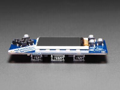 ATSAMD51 PyBadge series ARM® Cortex®-M4 MCU 32-Bit Embedded Evaluation Board - 3