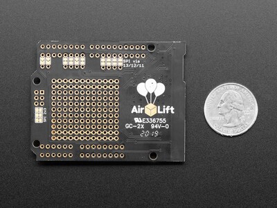 Adafruit 4285 - AirLift Shield - ESP32 WiFi Co-Processor - 4